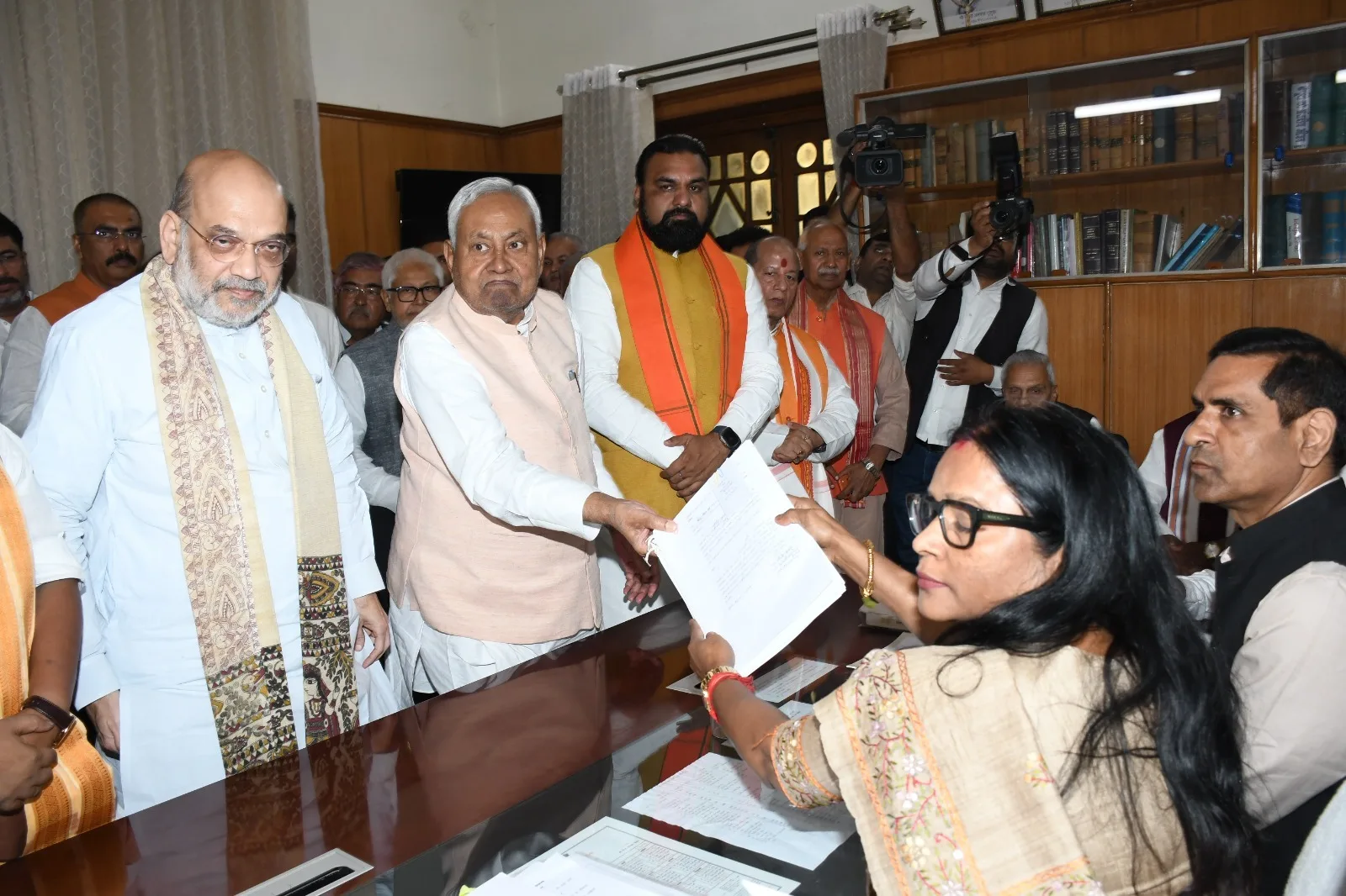 बिहार में रिकॉर्ड 3 राष्ट्रीय अध्यक्षों का राज्यसभा नामांकन